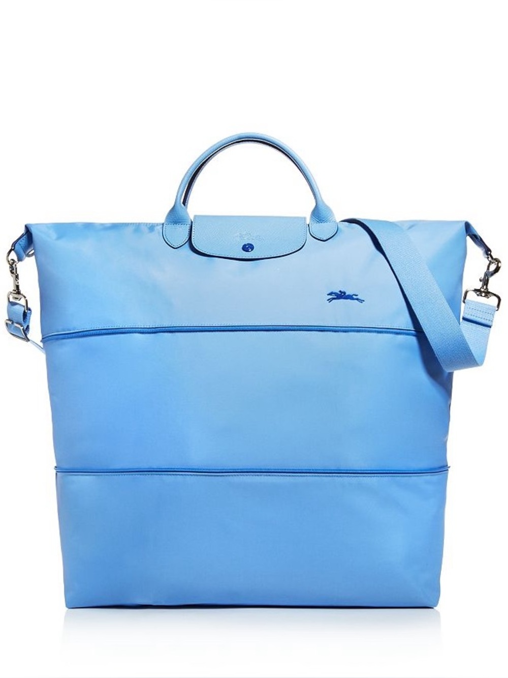 NWOT Longchamp Le Pliage Expandable Travel Bag